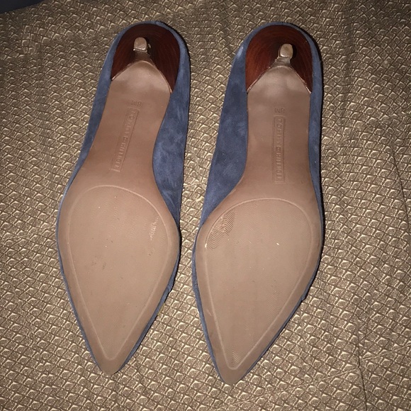 Tommy Hilfiger TWJuline Suede Kitten Heels - Picture 3 of 4